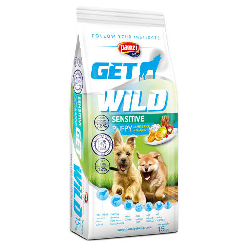 Panzi GetWild 15kg Puppy Sensitive Bárány