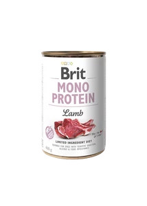 Brit Mono Protein Bárány 400g Kutyakonzerv 