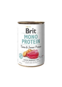 Brit Mono Protein Tonhal és Édesburgonya 400g Kutyakonzerv 