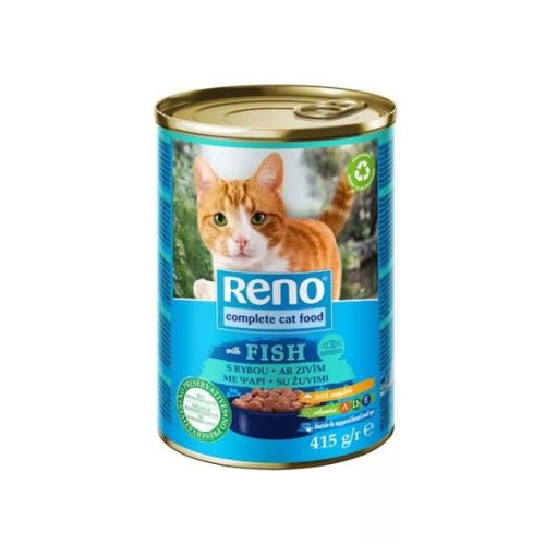 Reno Cat 415g Halas konzerv felnőtt macskák részére