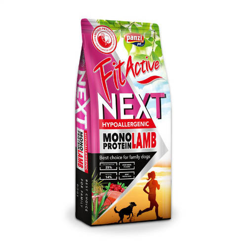 Panzi FitActive NEXT 15kg Hypoallergenic MONO Bárány-vörösáfonyával