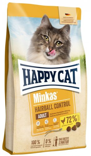 Happy Cat Minkas Hairball Control Baromfi 1,5kg