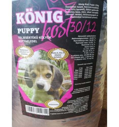 König Kost Puppy 15kg