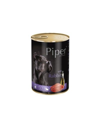 Piper 400g Nyúl 65% hústartalom Kutyakonzerv