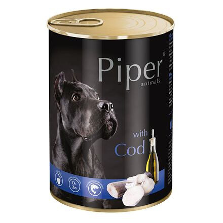 Piper 400g Tőkehal 55% hústartalom Kutyakonzerv