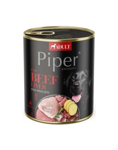 Piper 800g Marhamáj és Burgonya 65% hústartalom Kutyakonzerv