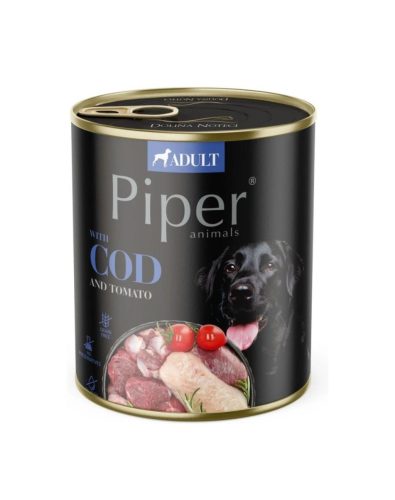 Piper 800g Tőkehal 55% hústartalom Kutyakonzerv