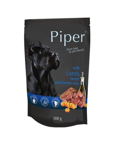 Piper 500g Bárány, Répa és Barna rizs 65% hústartalom