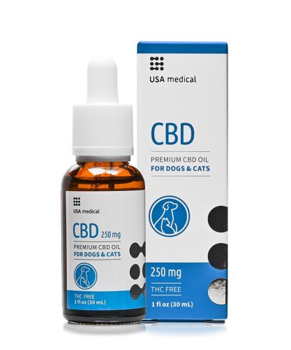 USA medical CBD Olaj 250 mg | 30 ml kutyáknak és macskáknak