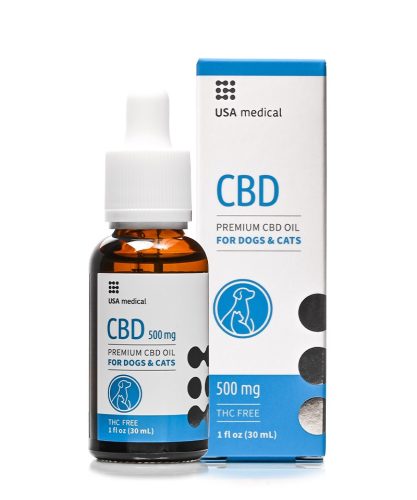 USA medical CBD Olaj 500 mg | 30 ml kutyáknak és macskáknak