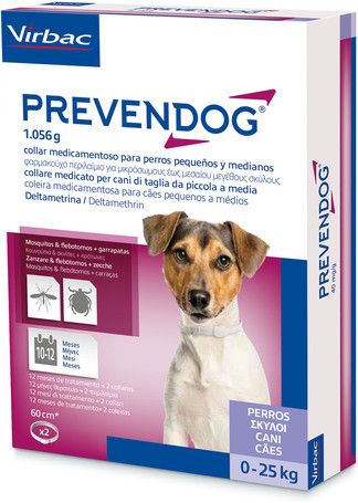 Virbac Prevendog nyakörv kis- és közepes testű kutyáknak 60cm (2db)