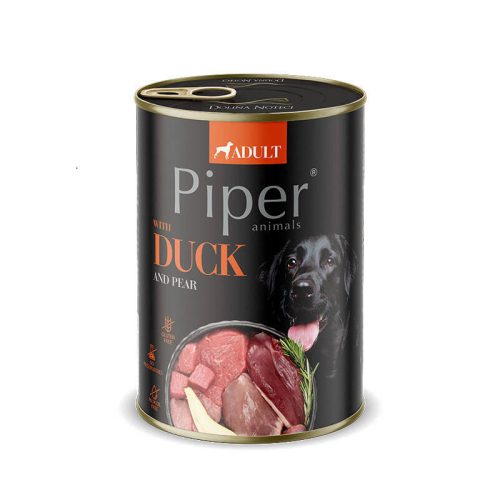 Piper 400g Kacsa és Körte 65% hústartalom Kutyakonzerv