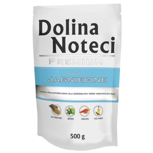 Dolina Noteci Prémium 500g Bárány Kutya alutasakos