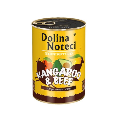 Dolina Noteci SuperFood 400g Kenguru és Marha Kutyakonzerv