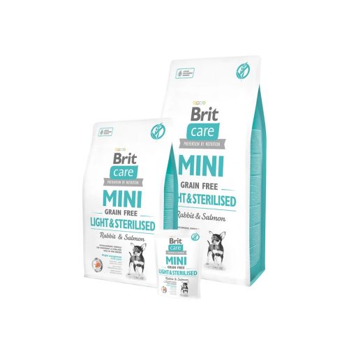 Brit Care Mini Light&Sterilised Rabbit & Salmon 2kg